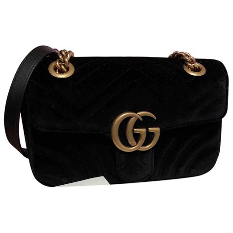 black velvet marmont gucci bag|Gucci Marmont price.